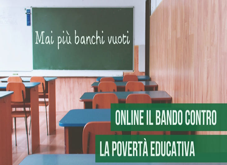 PNRR - Finanziamento progetti socio-educativi per combattere la povertà educativa nel Mezzogiorno a sostegno del Terzo settore