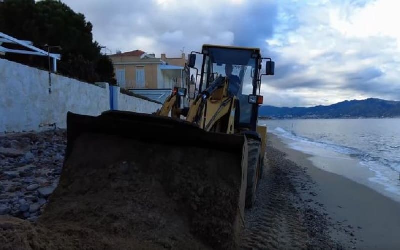 Erosione costiera a Cannitello: al via l'intervento a protezione delle abitazioni