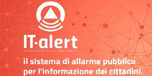 IT-Alert: Il 7 Luglio alle 12 circa i cellulari in Calabria riceveranno un messaggio